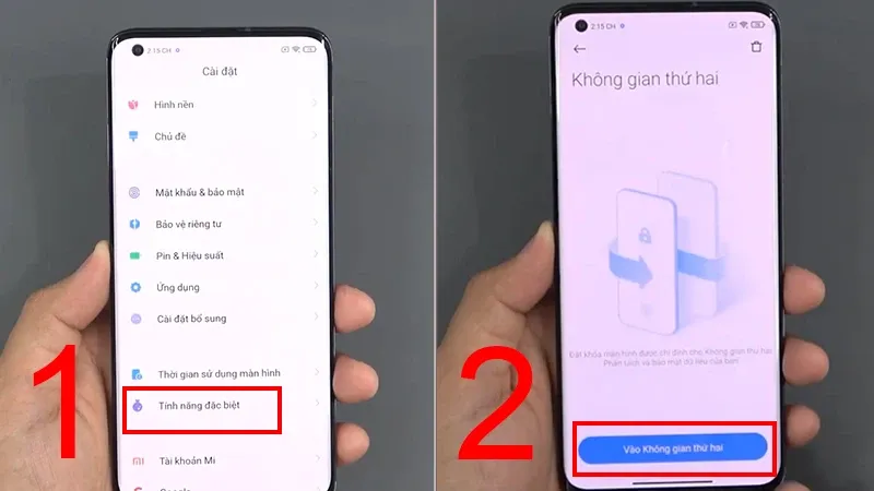 Không gian thứ 2 Xiaomi là gì? Làm thế nào để tạo, mở và xóa không gian thứ 2 trên thiết bị Xiaomi