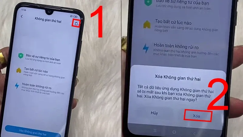 Không gian thứ 2 Xiaomi là gì? Làm thế nào để tạo, mở và xóa không gian thứ 2 trên thiết bị Xiaomi