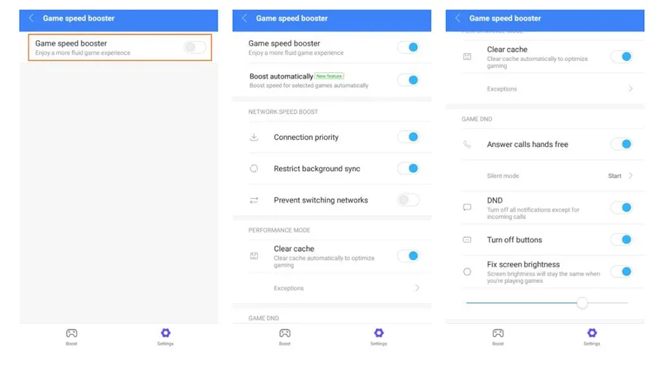 Kích hoạt Game Speed Booster trên smartphone Xiaomi chạy MIUI 9 Beta