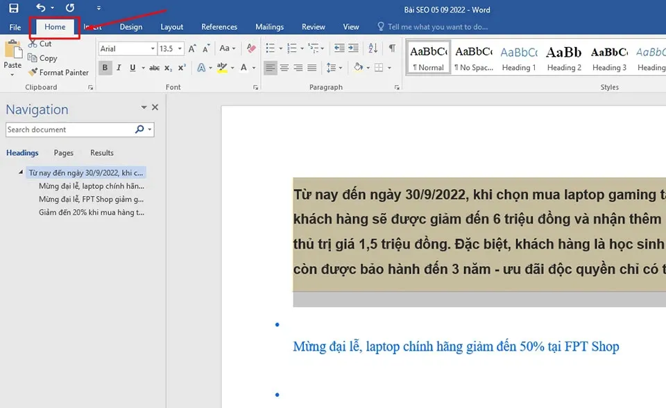 Là dân văn phòng, bạn hãy cập nhật ngay 3 cách sửa lỗi không bôi đen được văn bản trong Word