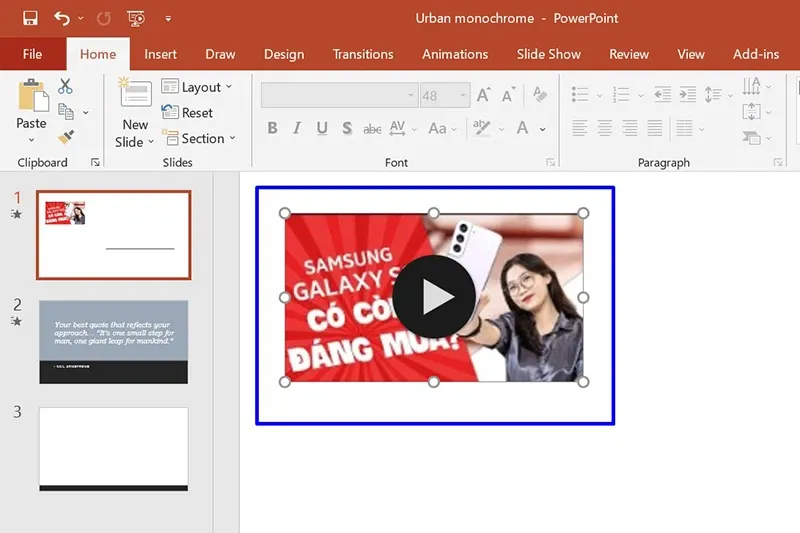 Làm cách nào để chèn video vào PowerPoint mà vẫn mở được khi chuyển sang máy khác?