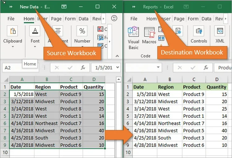 Làm gì khi Microsoft Excel không cho chèn cột?