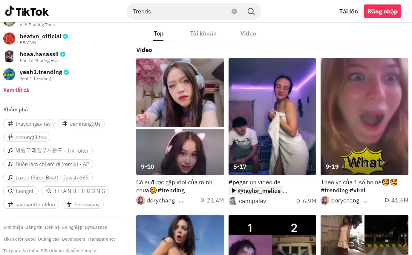 Làm sao để bắt trend trên TikTok kịp thời