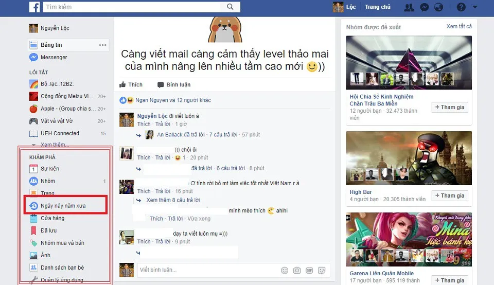 Làm sao để sử dụng tính năng “Ngày này năm xưa” trên Facebook?