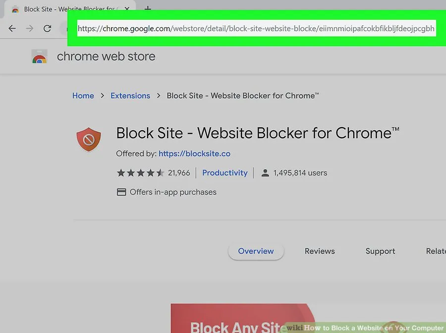 Làm thế nào để chặn web trên trình duyệt Chrome của máy tính?