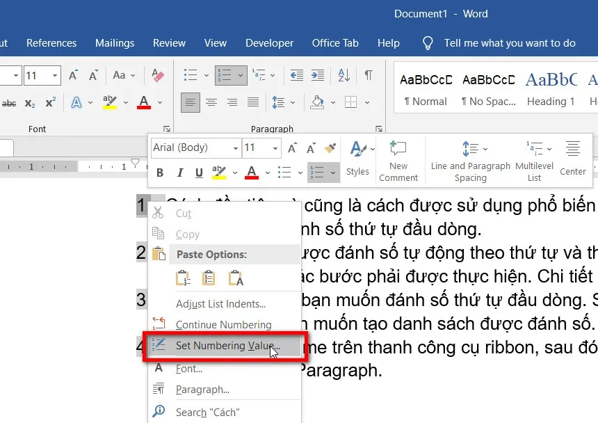 Làm thế nào để chèn dấu đầu dòng trong Word? Dưới đây là cách thực hiện