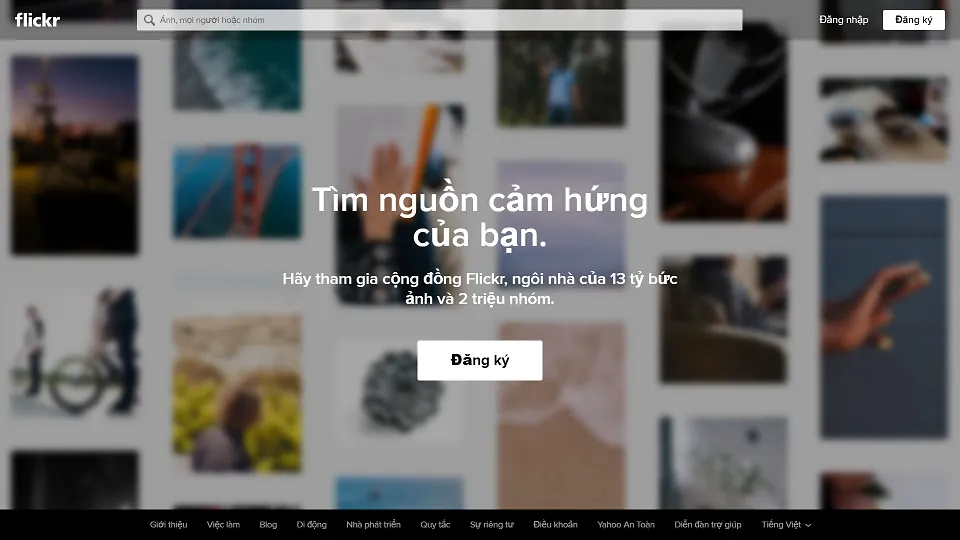 Làm thế nào để lưu ảnh trên Flickr về điện thoại?