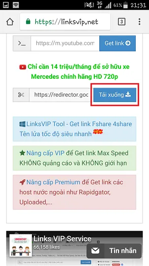 Làm thế nào để tải video nhạc MP4 trên Youtube về điện thoại?