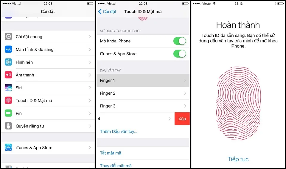 Làm thế nào khi Touch ID trên iPhone phản hồi chậm?