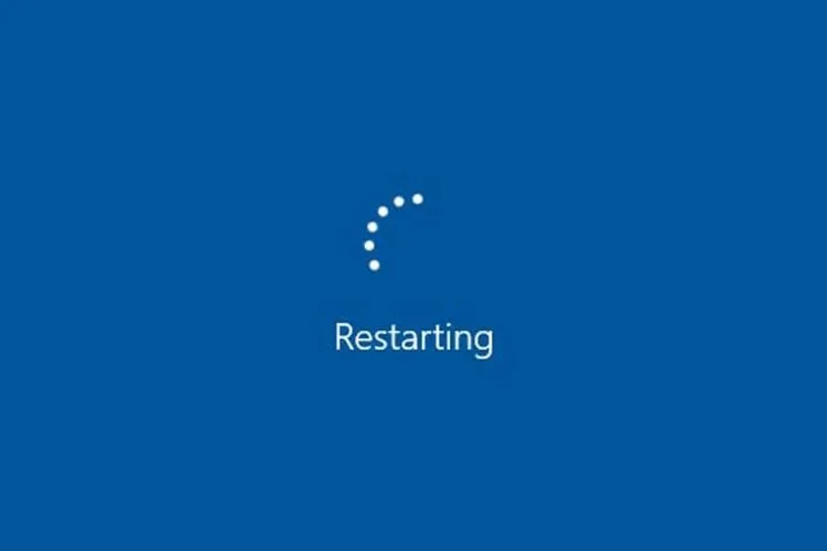 Laptop bị treo Restarting: Nguyên nhân và 4 cách khắc phục nhanh chóng, hiệu quả