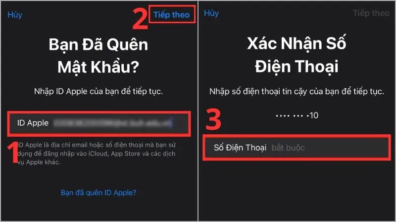 Lấy lại mật khẩu iCloud bằng số điện thoại như thế nào? Mách bạn cách thực hiện đơn giản, nhanh nhất