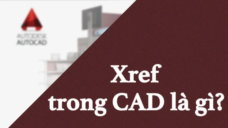 Lệnh Xref trong CAD là gì? Hướng dẫn sử dụng lệnh Xref cho dân thiết kế