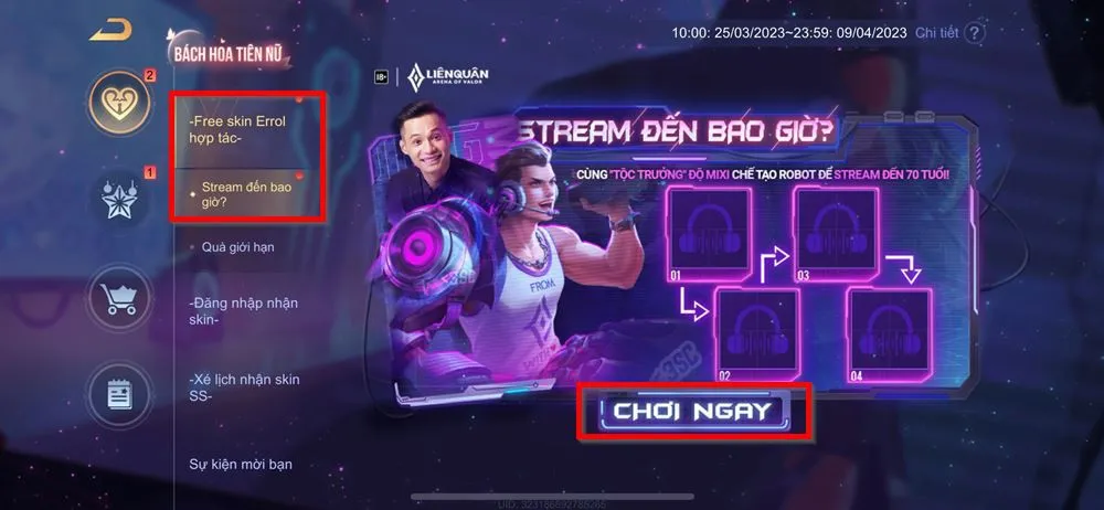 Liên Quân Mobile: Cách nhận skin Độ Mixi Errol Steam đến bao giờ siêu giá trị cho game thủ