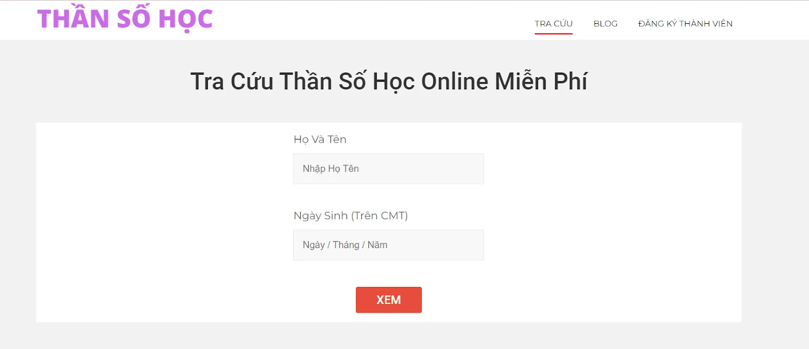 List trang web tra cứu thần số học miễn phí và tìm hiểu bí ẩn về con người bạn