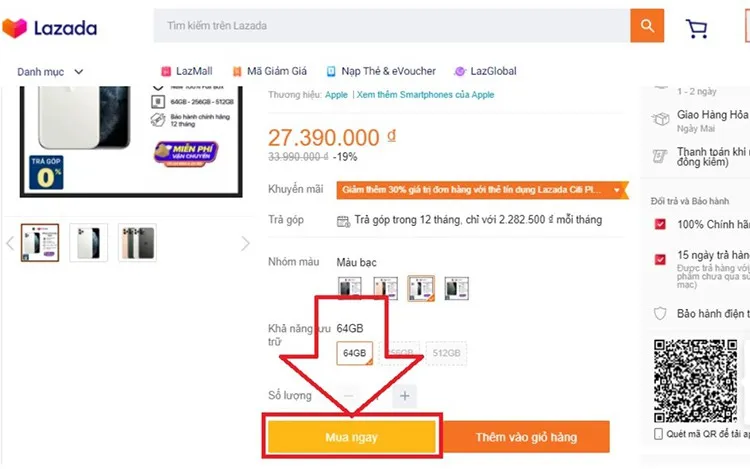 Lợi ích khi mua hàng trả góp Lazada và hướng dẫn cách mua hàng trả góp 0% trên Lazada 