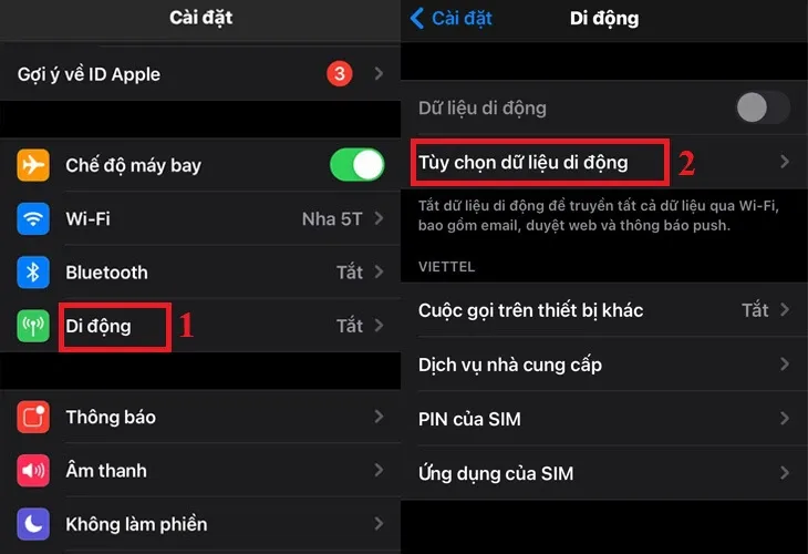 Lỗi không có dịch vụ trên iPhone: Nguyên nhân cụ thể và cách xử lý hiệu quả