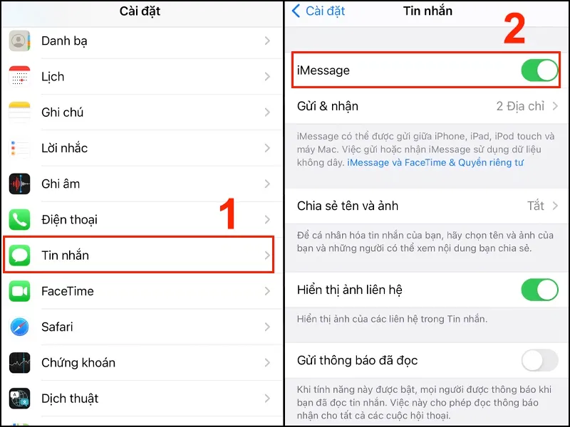 Lỗi không kích hoạt được iMessage bằng số điện thoại: Nguyên nhân và cách khắc phục đơn giản