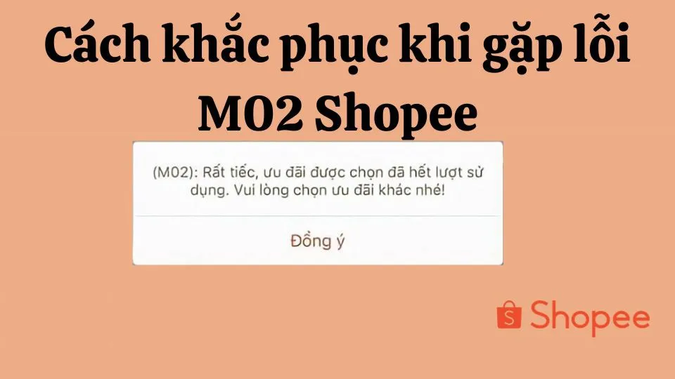 Lỗi M02 Shopee là gì? Nguyên nhân và hướng dẫn cách khắc phục nhanh chóng, hiệu quả