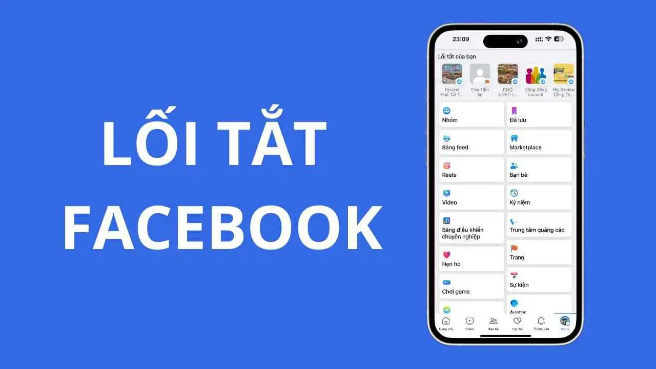 Lối tắt của bạn trên Facebook là gì? Hướng dẫn cách cài đặt thanh lối tắt cực tiện lợi