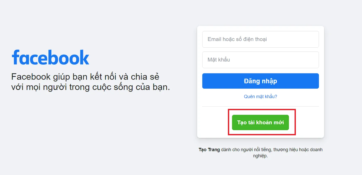 Lưu lại ngay cách đăng ký Facebook bằng Gmail cực đơn giản