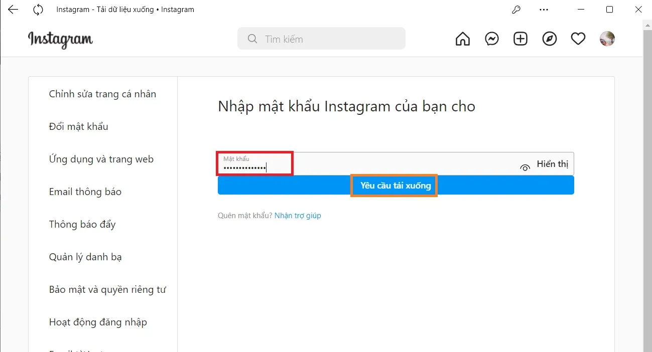 Lưu lại ngay cách khôi phục tin nhắn Instagram để sử dụng khi cần