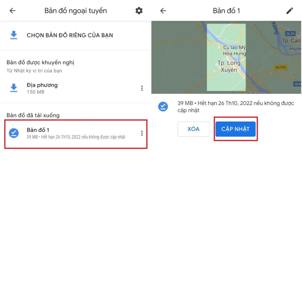 Lưu lại ngay cách tải bản đồ Google Maps offline để sử dụng khi cần thiết