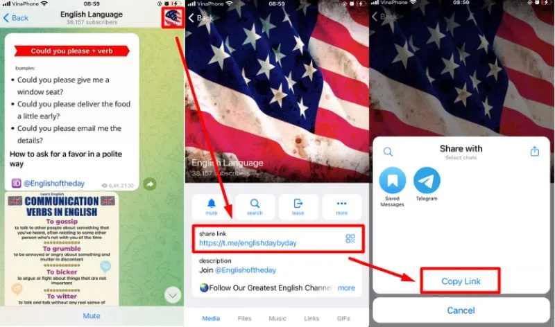 Lưu ngay cách vào group Telegram bị chặn trên iPhone siêu dễ