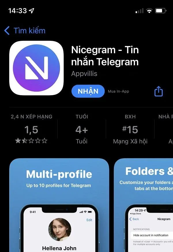 Lưu ngay cách vào group Telegram bị chặn trên iPhone siêu dễ