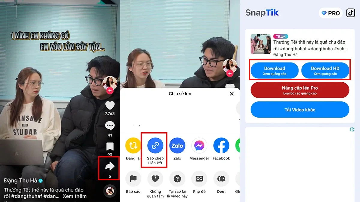 Lưu ngay những công thức tải ảnh TikTok cho điện thoại iPhone, Android và máy tính