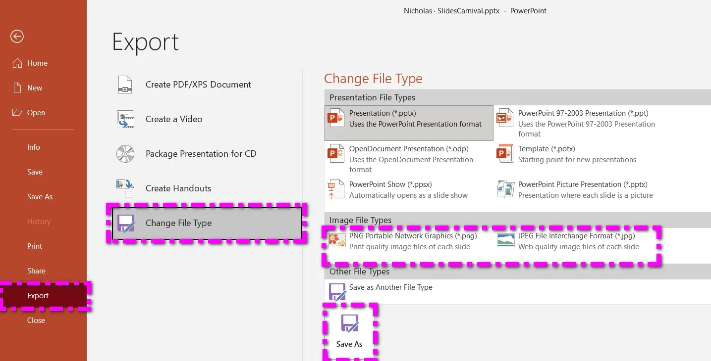 Mách bạn 3 cách để chuyển PowerPoint sang ảnh cực dễ