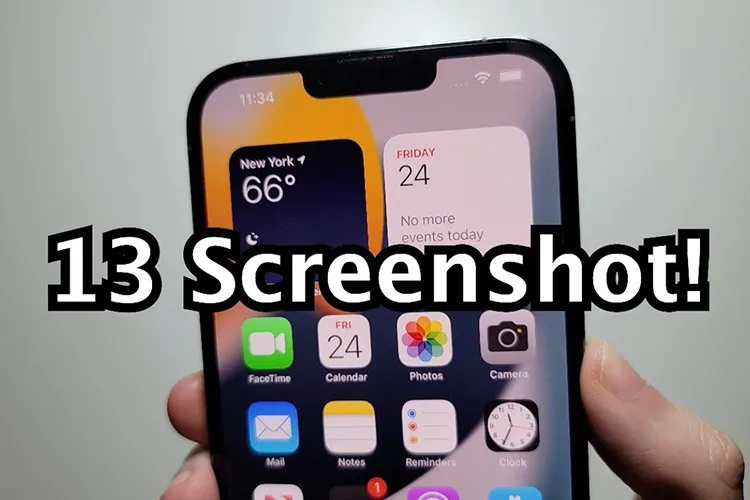 Mách bạn 4 cách chụp màn hình iPhone 13 tiện lợi, dễ dàng để phục vụ mục đích cá nhân