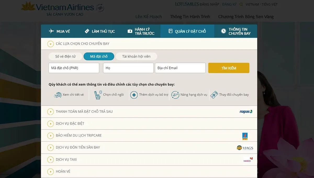 Mách bạn 4 cách tra cứu mã đặt chỗ Vietnam Airlines nhanh chóng tại nhà, rất đơn giản và không mất nhiều thời gian