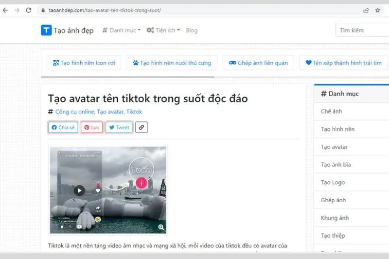 Mách bạn 6 cách làm avatar trong suốt trên TikTok cực kỳ hay ho, thu hút người xem