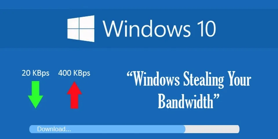 Mách bạn cách cải thiện tốc độ mạng, tăng tốc download cho Windows 10