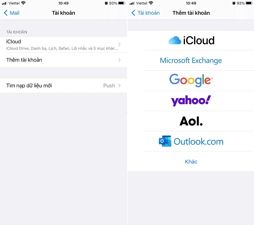 Mách bạn cách đăng nhập mail iCloud cực kỳ đơn giản trên iPhone