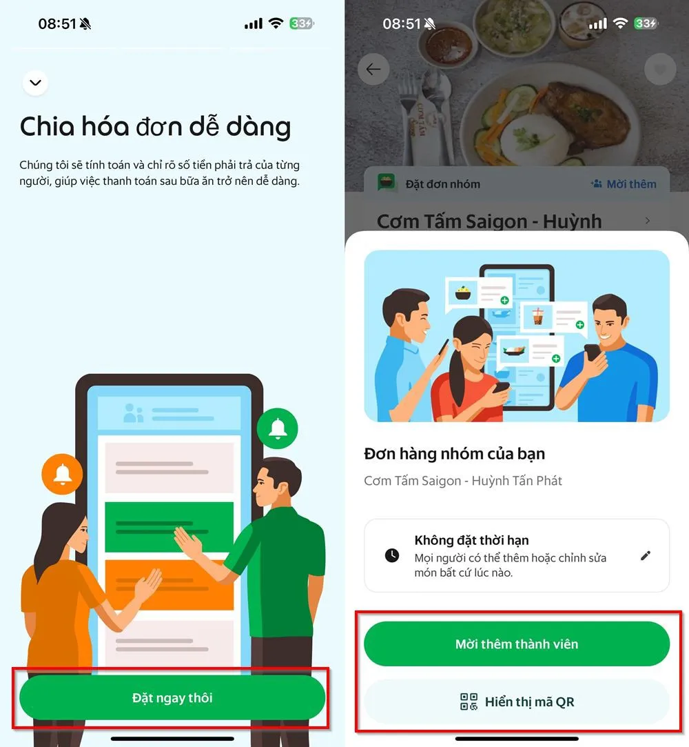 Mách bạn cách đặt đơn Grab theo nhóm giúp bạn tiết kiệm được thời gian chọn lựa cực nhanh