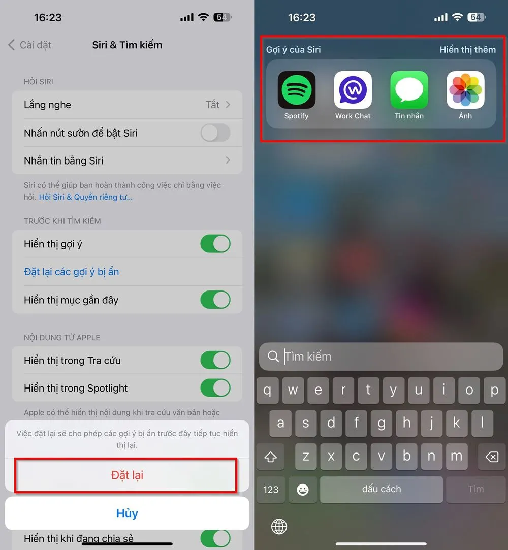 Mách bạn cách đặt lại gợi ý Siri bị ẩn trên iPhone cực dễ để thực hiện khi cần