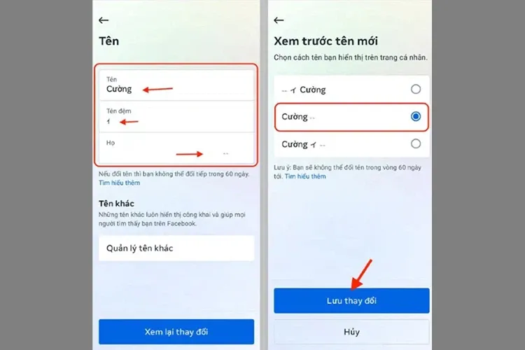 Mách bạn cách đổi tên Facebook cực đơn giản thực hiện trên điện thoại và máy tính