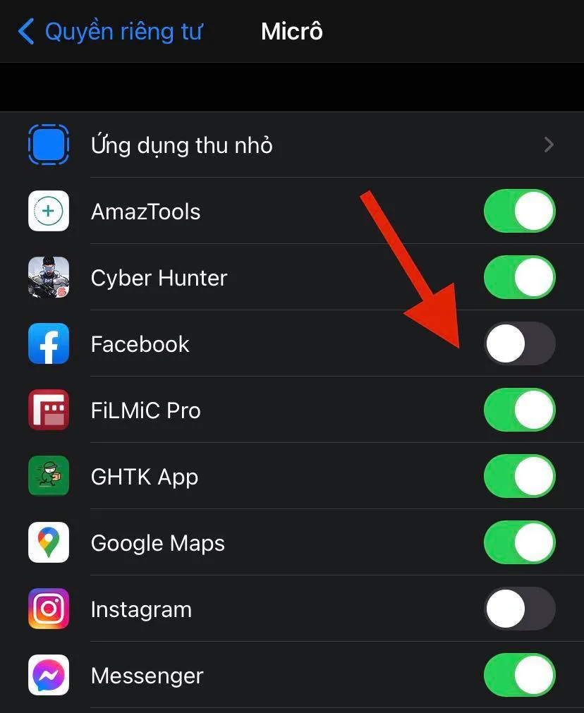 Mách bạn cách kiểm tra ứng dụng đang truy cập micrô trên iPhone