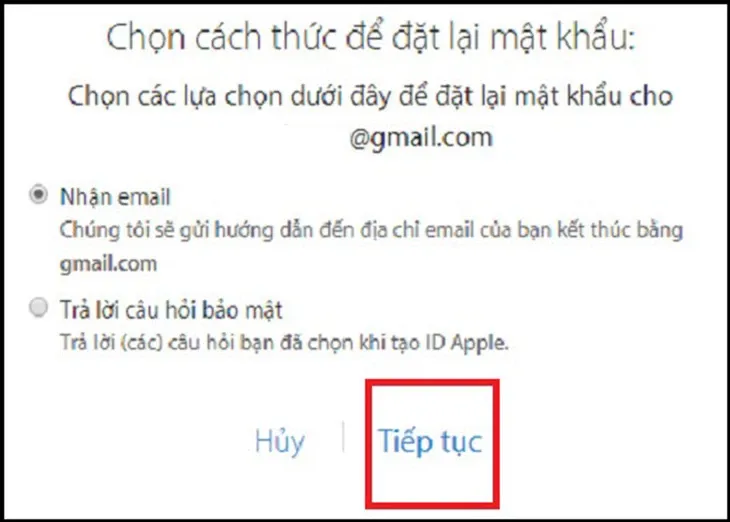 Mách bạn cách lấy lại mật khẩu iCloud đơn giản, dễ hiểu