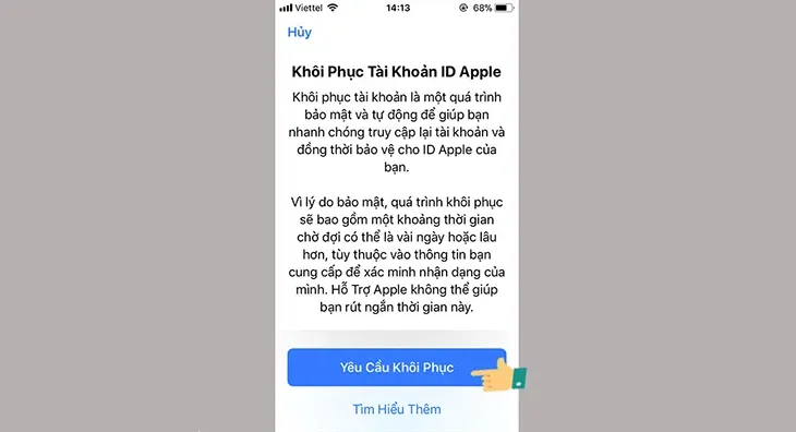 Mách bạn cách lấy lại mật khẩu iCloud đơn giản, dễ hiểu