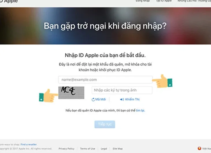 Mách bạn cách lấy lại mật khẩu iCloud đơn giản, dễ hiểu