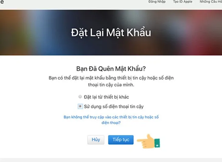 Mách bạn cách lấy lại mật khẩu iCloud đơn giản, dễ hiểu