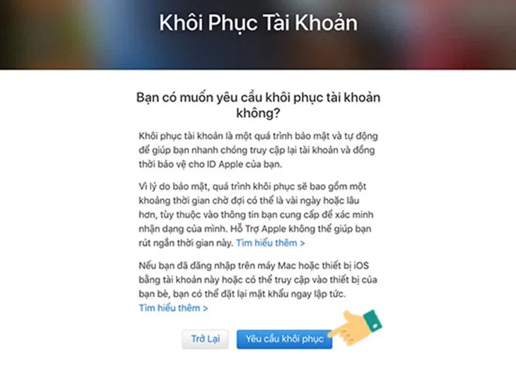 Mách bạn cách lấy lại mật khẩu iCloud đơn giản, dễ hiểu