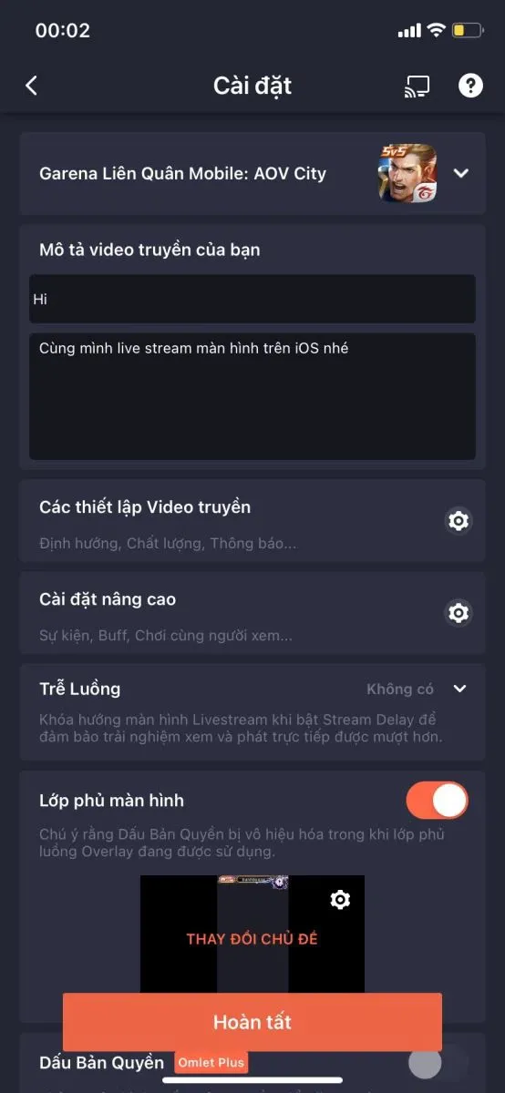 Mách bạn cách live stream màn hình điện thoại iOS đơn giản, dễ thực hiện