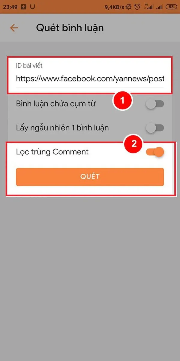 Mách bạn cách lọc comment trên Facebook theo từ khóa bất kỳ hoặc lọc bình luận bị trùng bằng Monokai Toolkit