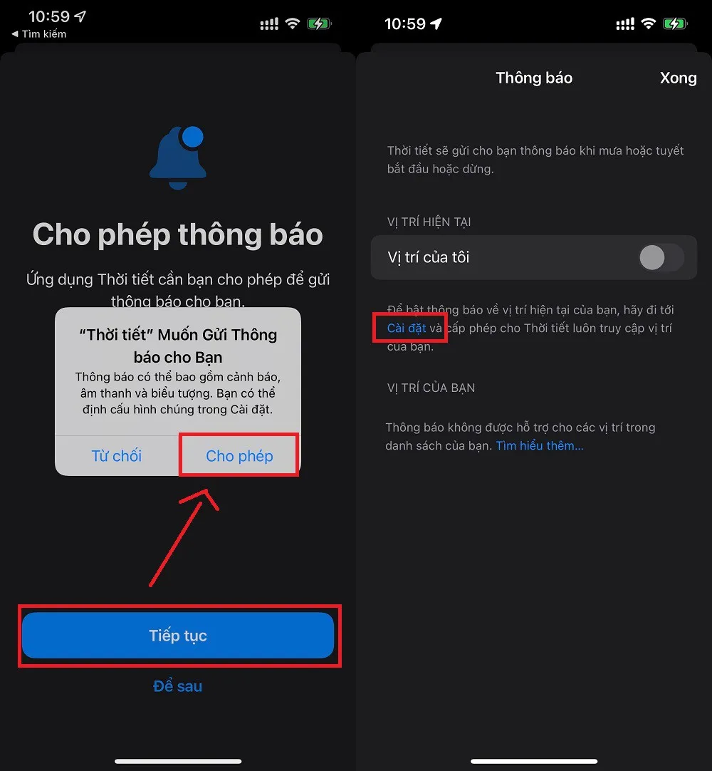 Mách bạn cách nhận thông báo Thời tiết trên iPhone vô cùng hữu ích