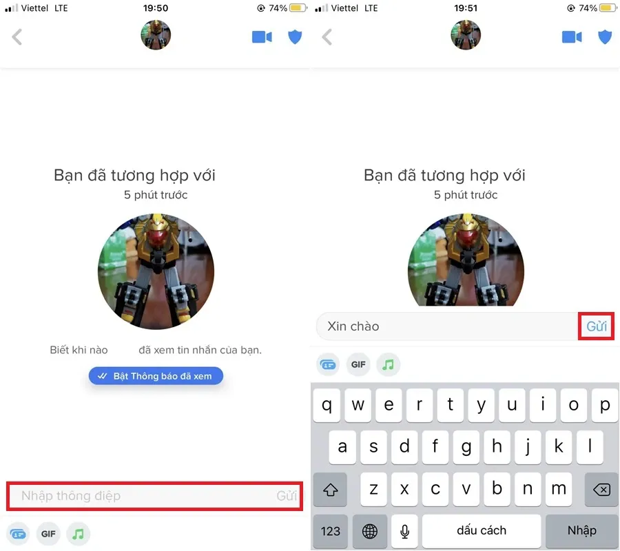 Mách bạn cách nhắn tin trên ứng dụng Tinder cực đơn giản