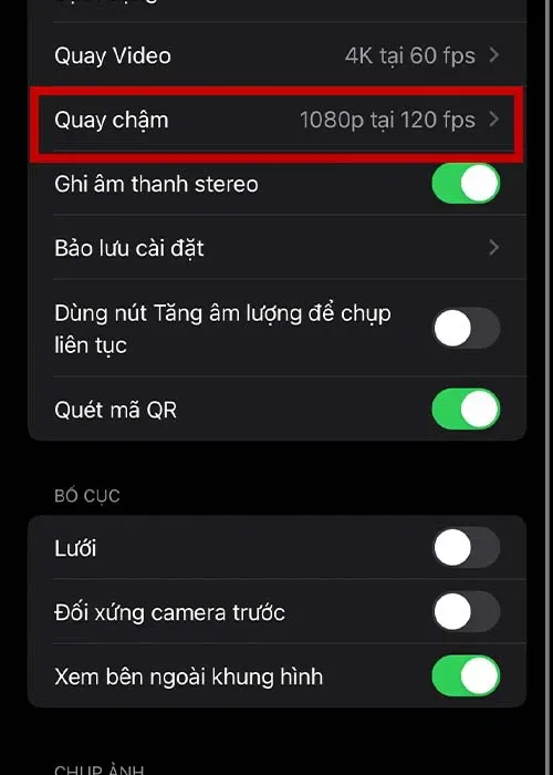 Mách bạn cách quay và chỉnh slow-motion trên iPhone cực dễ, lưu lại ngay thôi!