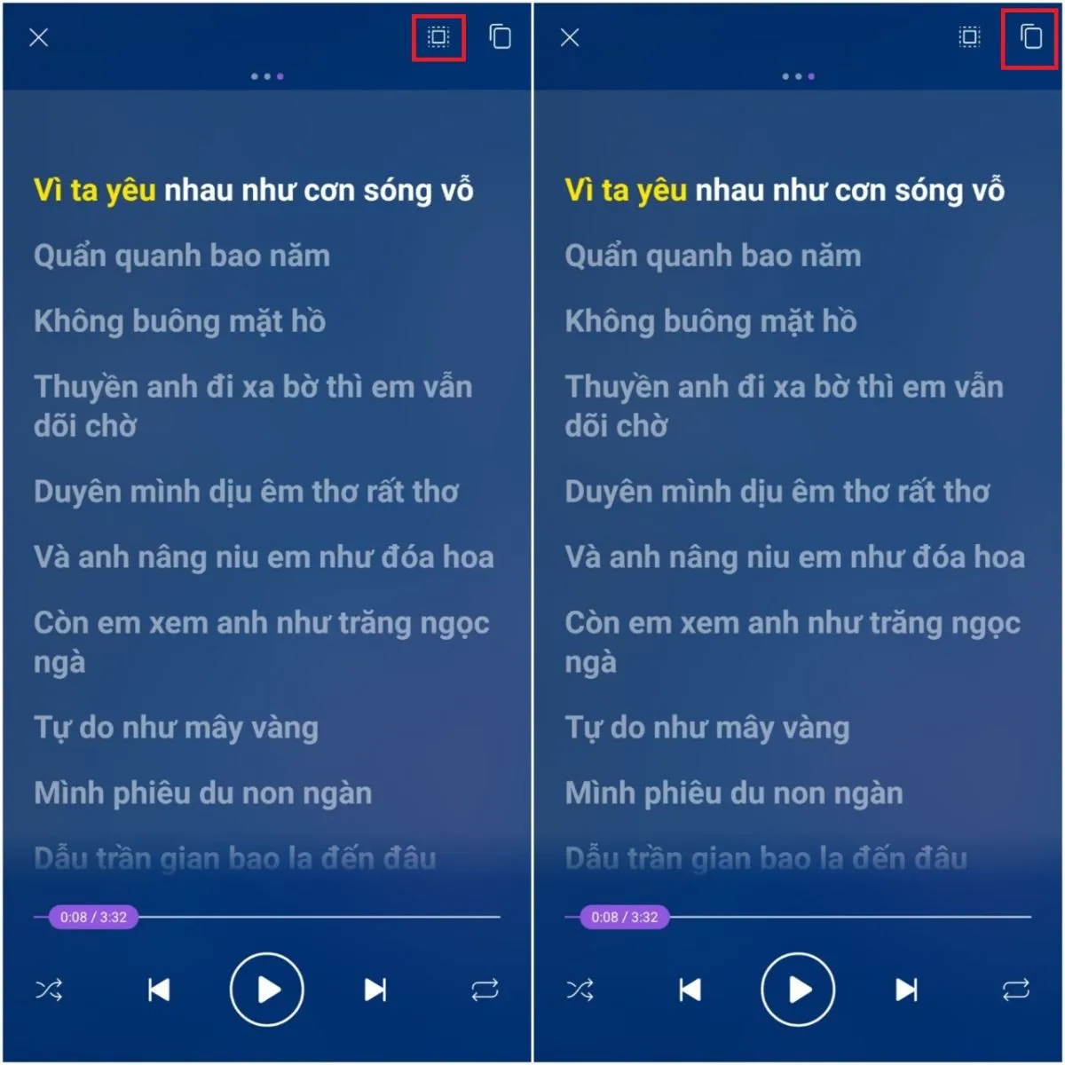 Mách bạn cách sao chép lời bài hát trên Zing Mp3, Nhaccuatui cực đơn giản